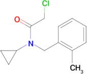 2-Chloro-N-cyclopropyl-N-(2-methyl-benzyl)-acetamide