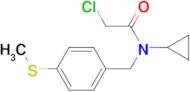 2-Chloro-N-cyclopropyl-N-(4-methylsulfanyl-benzyl)-acetamide