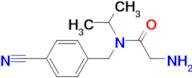 2-Amino-N-(4-cyano-benzyl)-N-isopropyl-acetamide