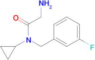 2-Amino-N-cyclopropyl-N-(3-fluoro-benzyl)-acetamide