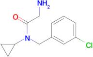 2-Amino-N-(3-chloro-benzyl)-N-cyclopropyl-acetamide