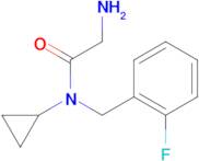 2-Amino-N-cyclopropyl-N-(2-fluoro-benzyl)-acetamide