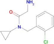 2-Amino-N-(2-chloro-benzyl)-N-cyclopropyl-acetamide