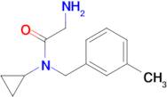 2-Amino-N-cyclopropyl-N-(3-methyl-benzyl)-acetamide