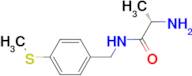 (S)-2-Amino-N-(4-methylsulfanyl-benzyl)-propionamide