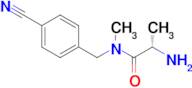 (S)-2-Amino-N-(4-cyano-benzyl)-N-methyl-propionamide