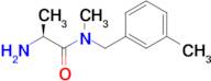 (S)-2-Amino-N-methyl-N-(3-methyl-benzyl)-propionamide