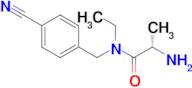 (S)-2-Amino-N-(4-cyano-benzyl)-N-ethyl-propionamide