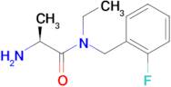 (S)-2-Amino-N-ethyl-N-(2-fluoro-benzyl)-propionamide