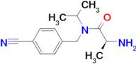 (S)-2-Amino-N-(4-cyano-benzyl)-N-isopropyl-propionamide