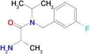 (S)-2-Amino-N-(3-fluoro-benzyl)-N-isopropyl-propionamide