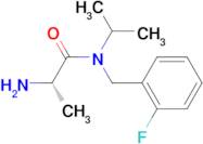 (S)-2-Amino-N-(2-fluoro-benzyl)-N-isopropyl-propionamide