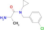 (S)-2-Amino-N-(3-chloro-benzyl)-N-cyclopropyl-propionamide