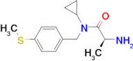 (S)-2-Amino-N-cyclopropyl-N-(4-methylsulfanyl-benzyl)-propionamide