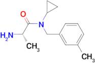 (S)-2-Amino-N-cyclopropyl-N-(3-methyl-benzyl)-propionamide