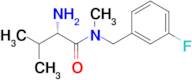 (S)-2-Amino-N-(3-fluoro-benzyl)-3,N-dimethyl-butyramide