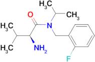 (S)-2-Amino-N-(2-fluoro-benzyl)-N-isopropyl-3-methyl-butyramide