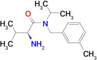 (S)-2-Amino-N-isopropyl-3-methyl-N-(3-methyl-benzyl)-butyramide