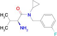 (S)-2-Amino-N-cyclopropyl-N-(3-fluoro-benzyl)-3-methyl-butyramide