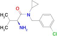 (S)-2-Amino-N-(3-chloro-benzyl)-N-cyclopropyl-3-methyl-butyramide