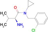 (S)-2-Amino-N-(2-chloro-benzyl)-N-cyclopropyl-3-methyl-butyramide