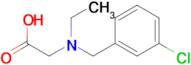 [(3-Chloro-benzyl)-ethyl-amino]-acetic acid