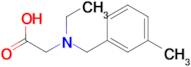 [Ethyl-(3-methyl-benzyl)-amino]-acetic acid