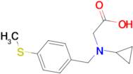 [Cyclopropyl-(4-methylsulfanyl-benzyl)-amino]-acetic acid