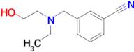 3-{[Ethyl-(2-hydroxy-ethyl)-amino]-methyl}-benzonitrile