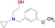 2-[Cyclopropyl-(3-methoxy-benzyl)-amino]-ethanol