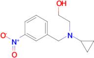 2-[Cyclopropyl-(3-nitro-benzyl)-amino]-ethanol