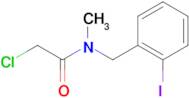 2-Chloro-N-(2-iodo-benzyl)-N-methyl-acetamide