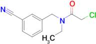 2-Chloro-N-(3-cyano-benzyl)-N-ethyl-acetamide