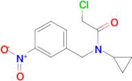 2-Chloro-N-cyclopropyl-N-(3-nitro-benzyl)-acetamide