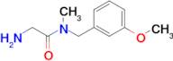 2-Amino-N-(3-methoxy-benzyl)-N-methyl-acetamide