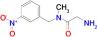 2-Amino-N-methyl-N-(3-nitro-benzyl)-acetamide