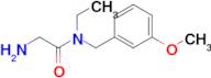 2-Amino-N-ethyl-N-(3-methoxy-benzyl)-acetamide