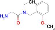 2-Amino-N-ethyl-N-(2-methoxy-benzyl)-acetamide