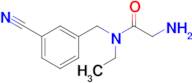 2-Amino-N-(3-cyano-benzyl)-N-ethyl-acetamide