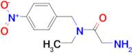 2-Amino-N-ethyl-N-(4-nitro-benzyl)-acetamide