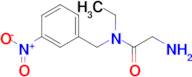 2-Amino-N-ethyl-N-(3-nitro-benzyl)-acetamide