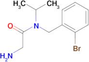 2-Amino-N-(2-bromo-benzyl)-N-isopropyl-acetamide