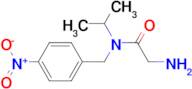 2-Amino-N-isopropyl-N-(4-nitro-benzyl)-acetamide