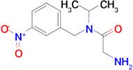 2-Amino-N-isopropyl-N-(3-nitro-benzyl)-acetamide