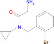 2-Amino-N-(2-bromo-benzyl)-N-cyclopropyl-acetamide