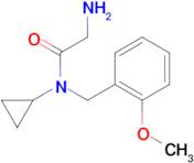 2-Amino-N-cyclopropyl-N-(2-methoxy-benzyl)-acetamide