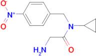 2-Amino-N-cyclopropyl-N-(4-nitro-benzyl)-acetamide