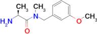 (S)-2-Amino-N-(3-methoxy-benzyl)-N-methyl-propionamide