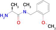 (S)-2-Amino-N-(2-methoxy-benzyl)-N-methyl-propionamide