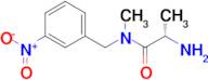 (S)-2-Amino-N-methyl-N-(3-nitro-benzyl)-propionamide